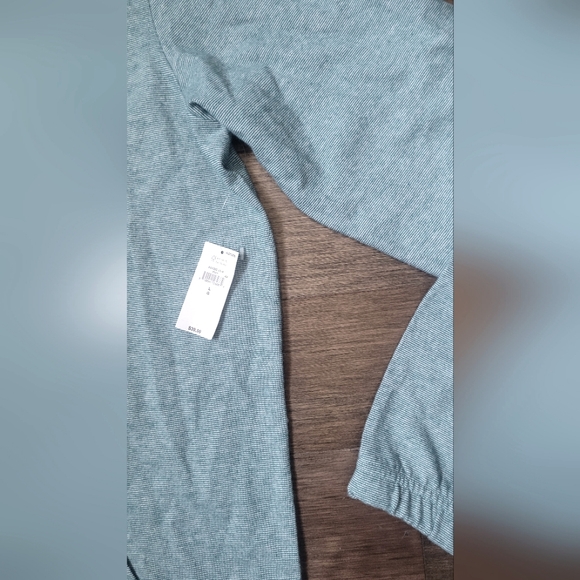 Mens Half Zip Sweater - Old Navy - Blue/Green - Size Large - Picture 3 of 4